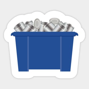 Recycling Bin Sticker